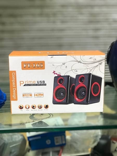 FT-165 Mini Wired Speakers 0