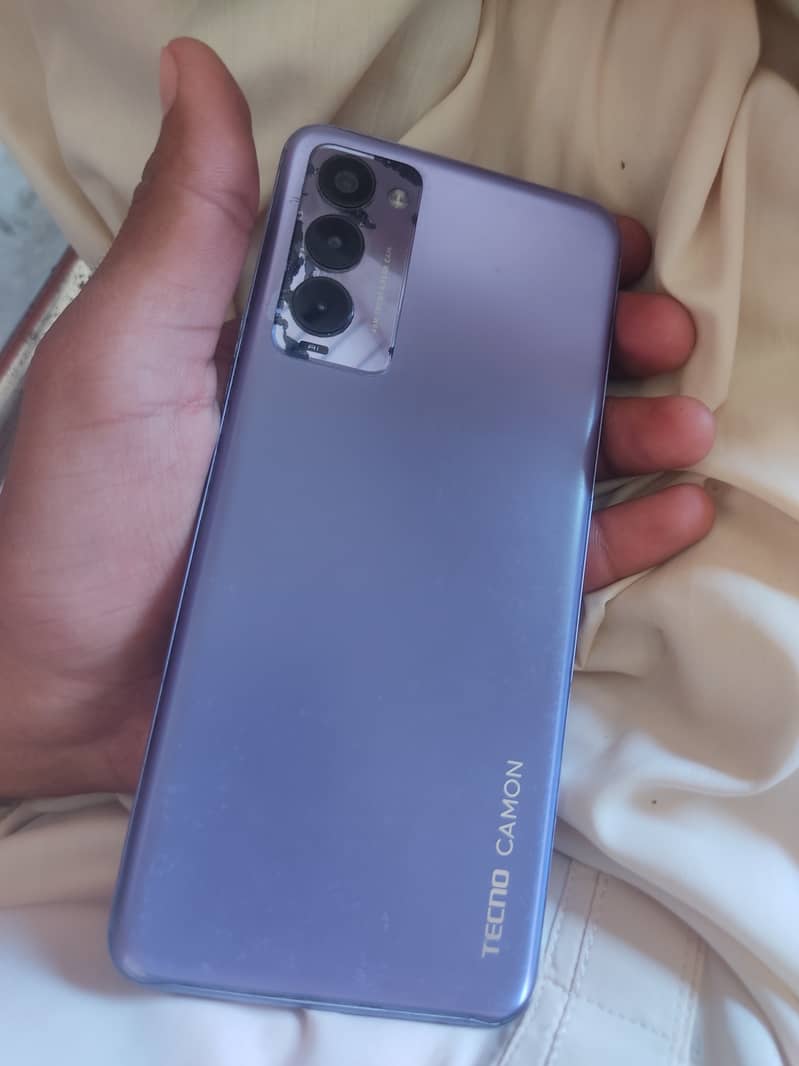 Camon 18t with box charger Exchange possible 9
