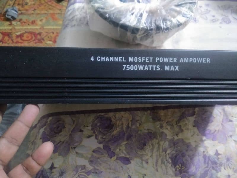 amported amplifier 4 Chanel 1