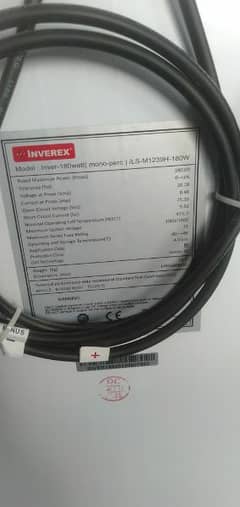new single 180 watt inverex panel is for sale
