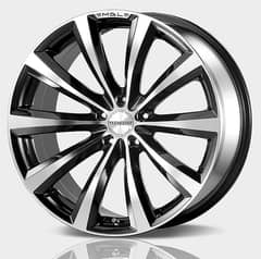 Mark X / Civic alloy wheels with tyres