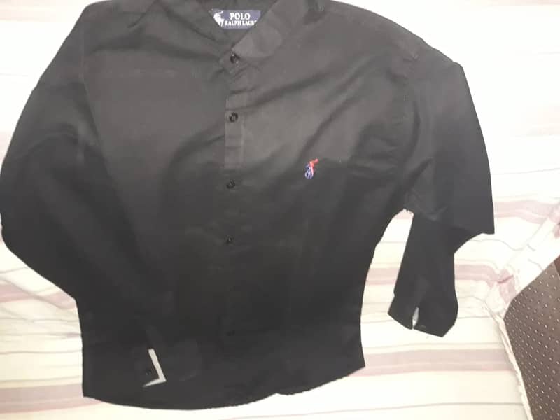 polo shirt black 0