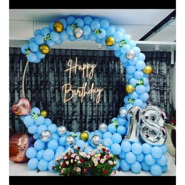 Event Planner| decorator planner| birthday decoration| balloons decor 12