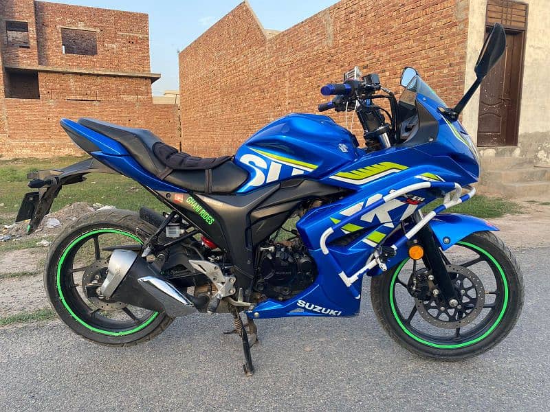 Suzuki gixxer Gxr gixer heavy bike touring bike 0