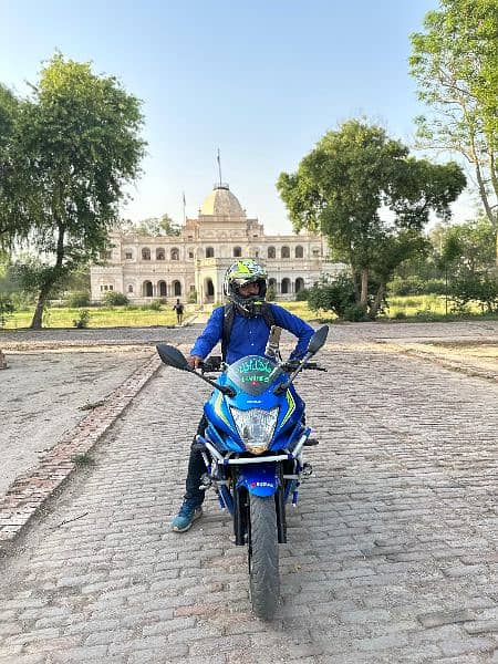 Suzuki gixxer Gxr gixer heavy bike touring bike 1