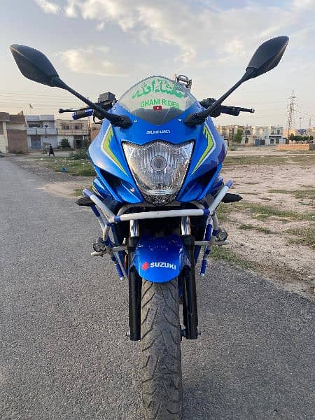 Suzuki gixxer Gxr gixer heavy bike touring bike 2