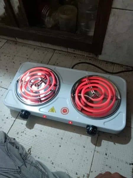 Electric Stove for cooking, Hot Plate heat up in just 2 mins, 1000W, 2