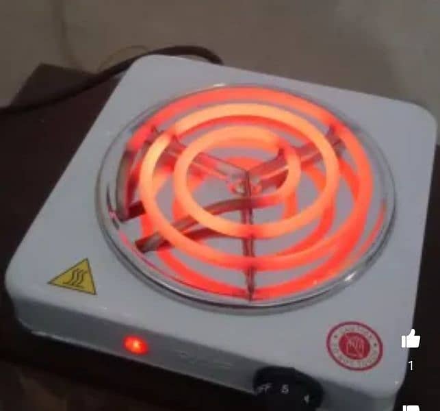 Electric Stove for cooking, Hot Plate heat up in just 2 mins, 1000W, 3