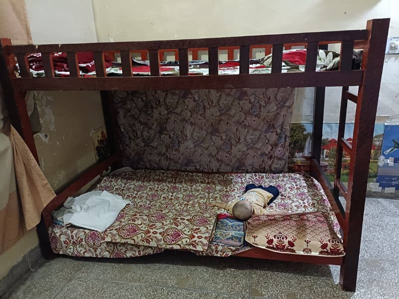 Bunk Bed with Pure Sheeshum Wood. 1