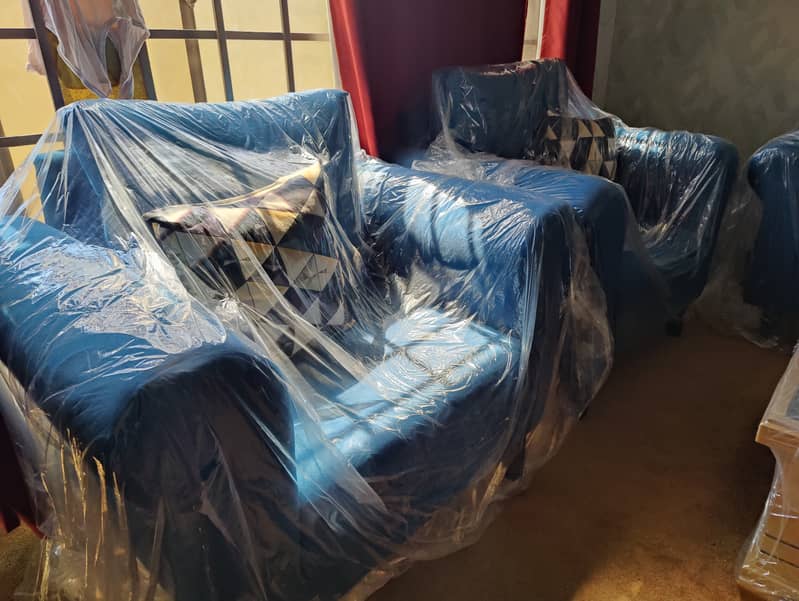 Brand New Elegant 7 Seater Sofa Set for Sale 2
