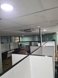 FULLY. FURNISHED OFFICE IS AVAILABLE ON THE RENT IN THE COMMERRICAL. BUILDING AT MAIN SHAHRE E FAISAL 0
