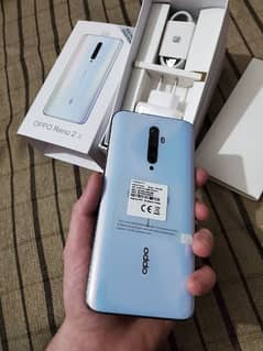 Oppo Reno 2,z 8gb 256 gb PTA Approved just box open