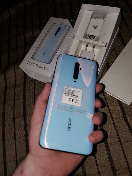 Oppo Reno 2,z 8gb 256 gb PTA Approved just box open 1