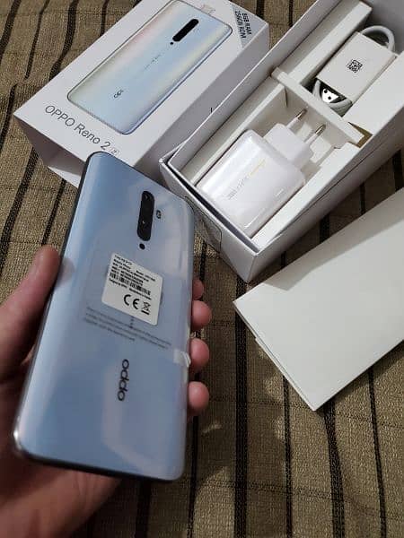 Oppo Reno 2,z 8gb 256 gb PTA Approved just box open 7