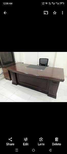 office table / executive office table / side table / drawer trolley 0