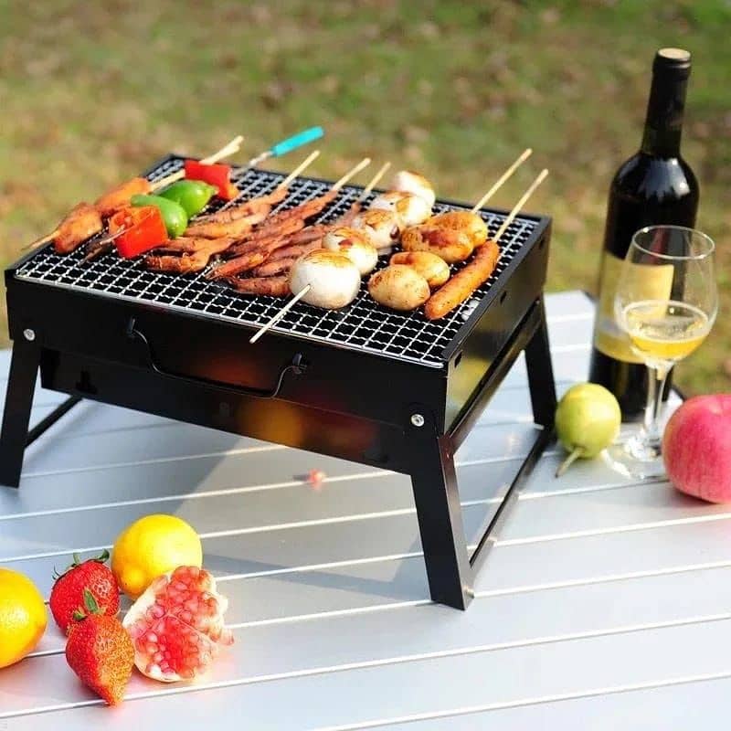 Stainless Steel Foldable BBQ Grill Big Size 3