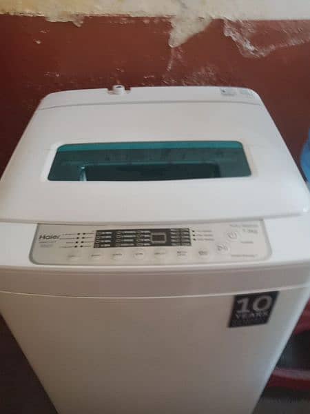 Haier fully automatic washing machine for sale 1