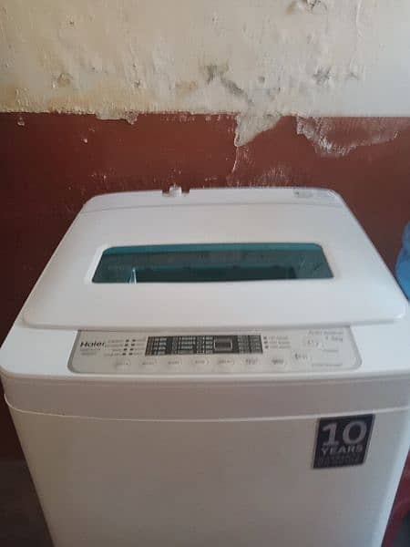 Haier fully automatic washing machine for sale 3