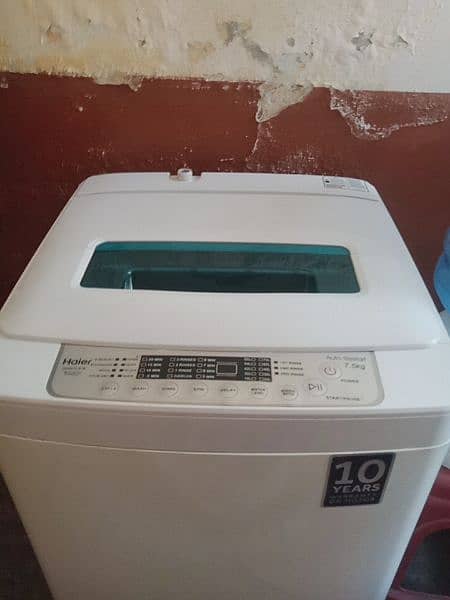 Haier fully automatic washing machine for sale 5