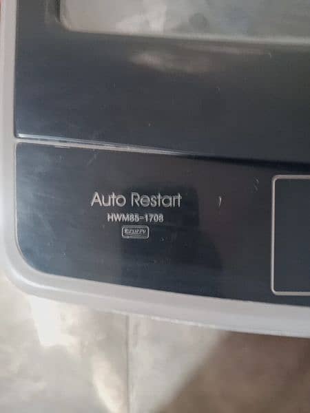 Haier fully automatic washing machine for sale 4