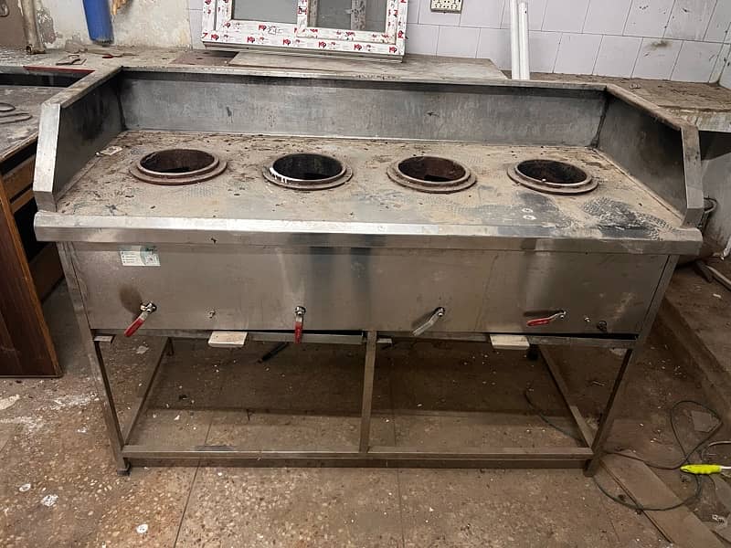 Chinese stove 4 burnel SS 1