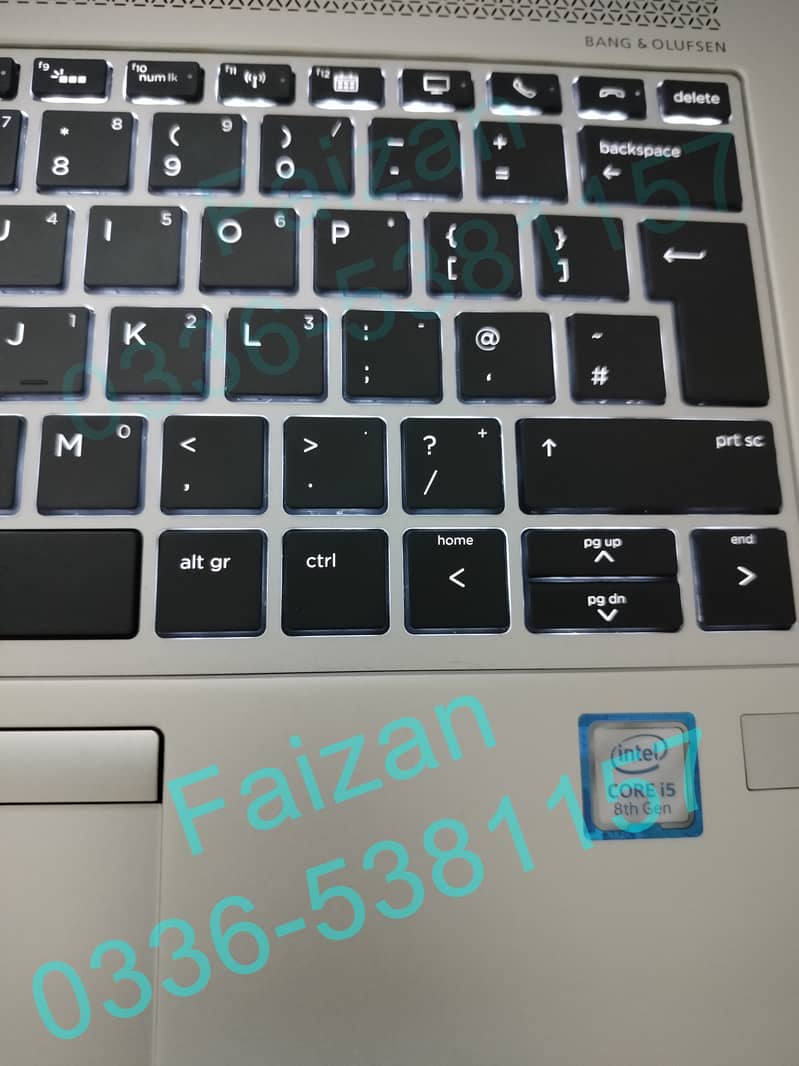 A+ USA Stock i5 i7 8th Gen Full HD Fingerprint HP Laptop 8 Numpad 10