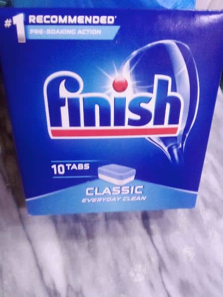 Dish wash tablets finisf 2