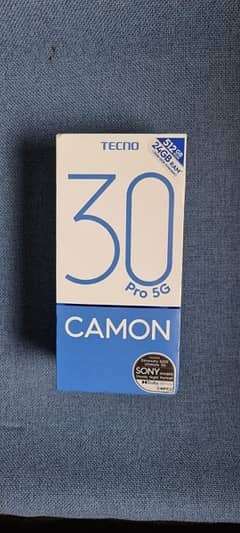 Tecno Camon 30 Pro 512GB Box Open