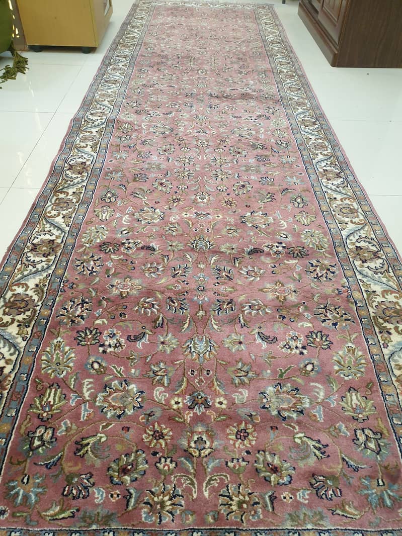 Very High Quality Persian Runner Carpet 13 feet x 3.6 feet Hand Made 1