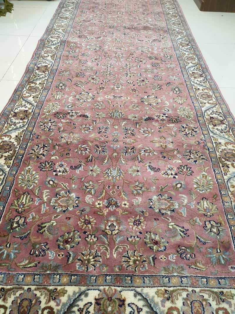 Very High Quality Persian Runner Carpet 13 feet x 3.6 feet Hand Made 2