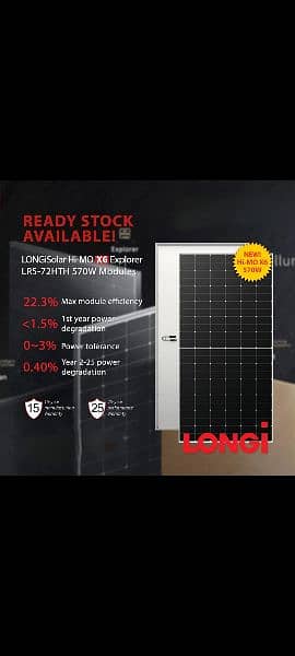 Longi Canadian Ja solar panels 560w to 580w avble in very reasonable 0