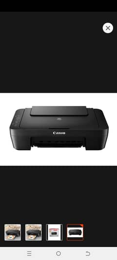 Canon PIXMA MG2570s All in One Printer in used