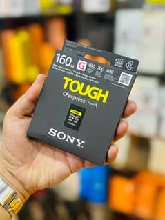 Sony Tough CF express 160 GB Memory Cards