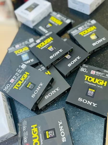 Sony Tough CF express 160 GB Memory Cards 1