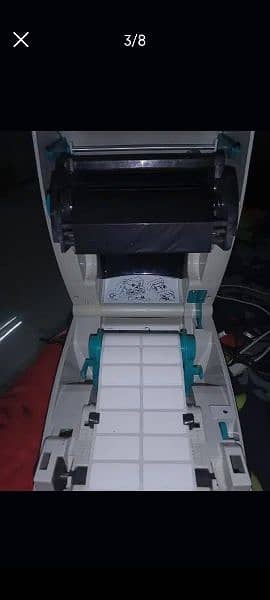 z888t barcode printer just like new 1