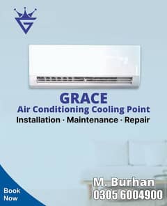 Grace air Condition Cooling Point non inverter ac 1 ton 1.5 ton