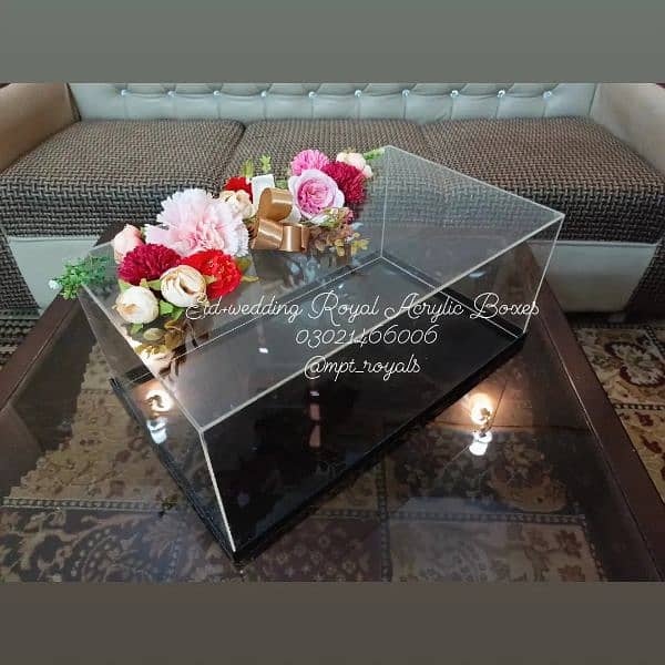 Premium Quality Acrylic Gift boxes ( 03021466006) 1