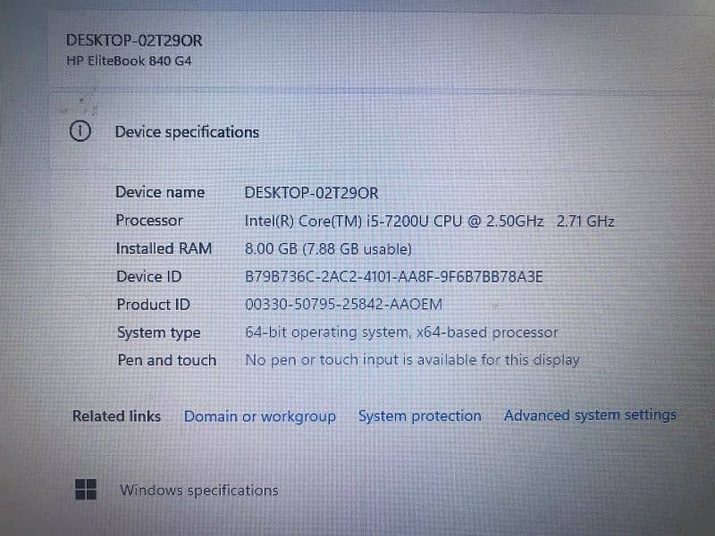 laptop G4 500SD 3