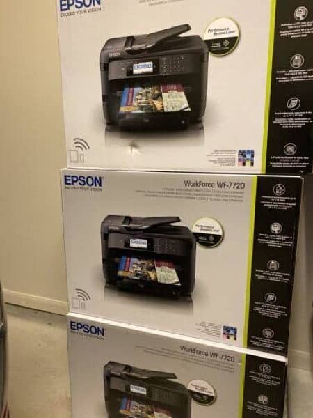Epson Color Printer Photocopier Scanner Wifi Wireless 5