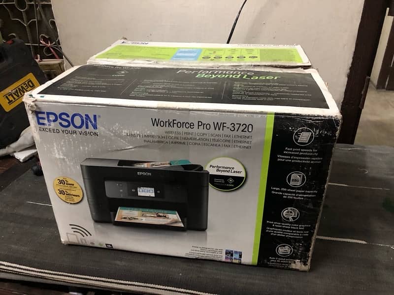 Epson Color Printer Photocopier Scanner Wifi Wireless 8