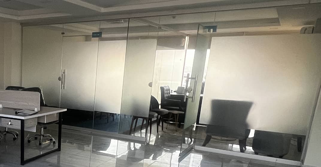 Glass partition for sale 2