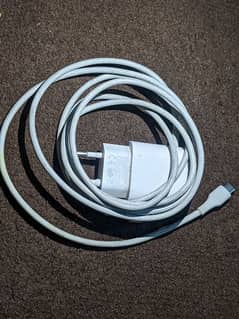 Universal 20W charger with attached C type wire . 0
