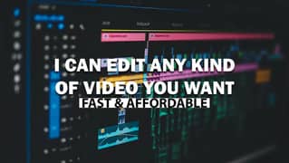 Video Editing Service by me (Adobe Premiere Pro & After Effects)