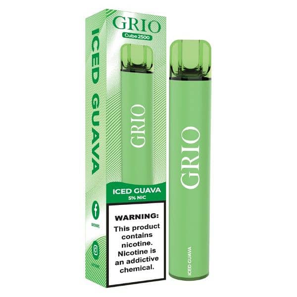 Grio disposable Vapes/Pods 2500 puffs Tokyo classic 7ml 3