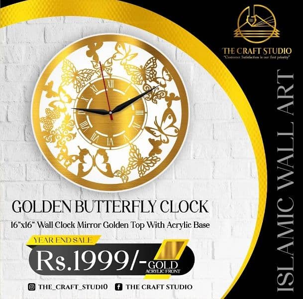 wall clock acrylic high quality new design clocks 6