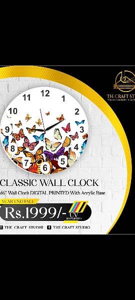 wall clock acrylic high quality new design clocks 7