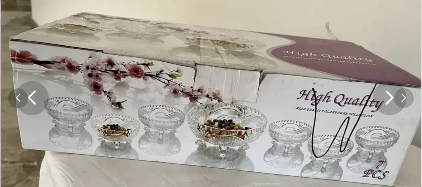 Serving set - 7 pieces - Brand New- High Quality - 2