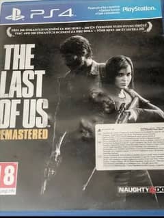 Ps4 game for sale the last of us remastered  and uncharted 4