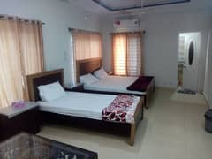 luxury guest house room hotel room one room VIP apartment fully furnished on rent 0