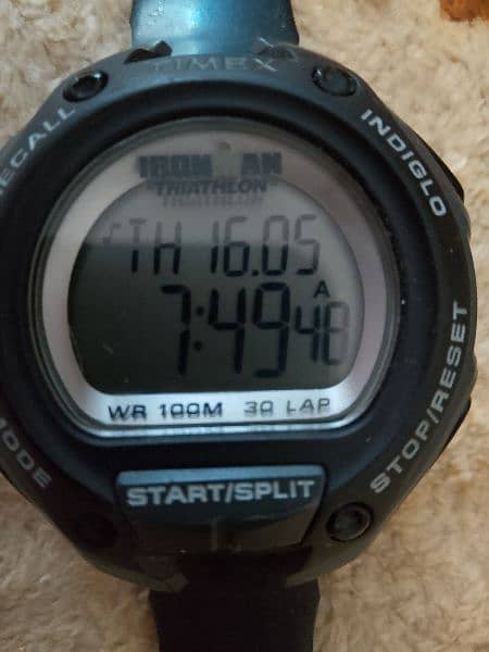Timex Ironman Triathlon classic 30 lap 549 digital watch 1